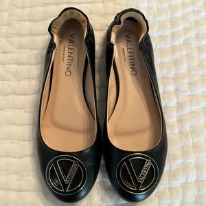 Valentino Calliope flats - black - 38